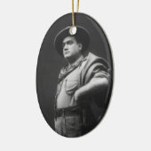 Volledig lichaamsportret van Enrico Caruso Keramisch Ornament (Links)