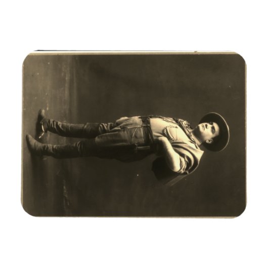 Volledig lichaamsportret van Enrico Caruso Magneet (Horizontaal)