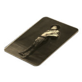 Volledig lichaamsportret van Enrico Caruso Magneet (Linkerzijde)