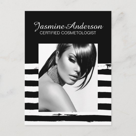 Volledig  Makeup Artist Comp-kaart Briefkaart (Voorkant)