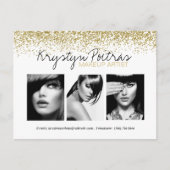 Volledig  Makeup Artist Comp-kaart Briefkaart (Voorkant)