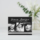 Volledig  Makeup Artist Comp-kaart Briefkaart (Staand voorkant)