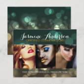 Volledig Makeup Artist Comp-kaart Briefkaart (Voorkant / Achterkant)
