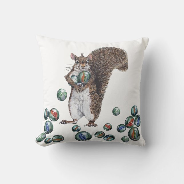 Volledig Marbles Pillow Kussen (Voorkant)