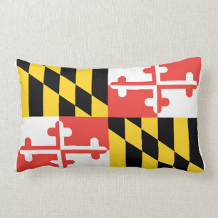 Volledig Maryland Vlag Sierkussen Kussen
