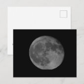 VOLLEDIG MOON BRIEFKAART (Voorkant / Achterkant)
