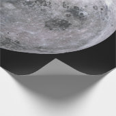 VOLLEDIG MOON Linen Wrapping Paper Cadeaupapier (Hoek)