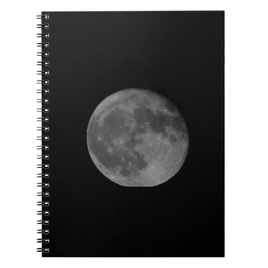 VOLLEDIG MOON NOTITIEBOEK (Voorkant)