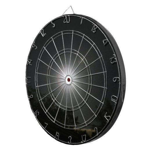 VOLLEDIG MOON, ZWART KUNSTSCHERM DARTBORD (Voorkant Rechts)