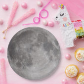 Volledig motorastronomiethema papieren bordje (Feest)