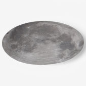 Volledig motorastronomiethema papieren bordje (Gekanteld)