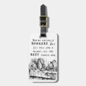 volledig motorkap A4 Bagagelabel (Voorkant verticaal)