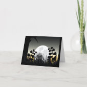 Volledig nachtlandschap bedankkaart (Voorkant)