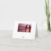 Volledig nederig en zachtaardig Efesians 4:2-3 Kaart (Achterkant)