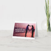 Volledig nederig en zachtaardig Efesians 4:2-3 Kaart (Voorkant)