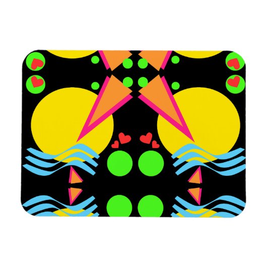 Volledig Nieuwe Golfjaren tachtig Magneet (Horizontaal)