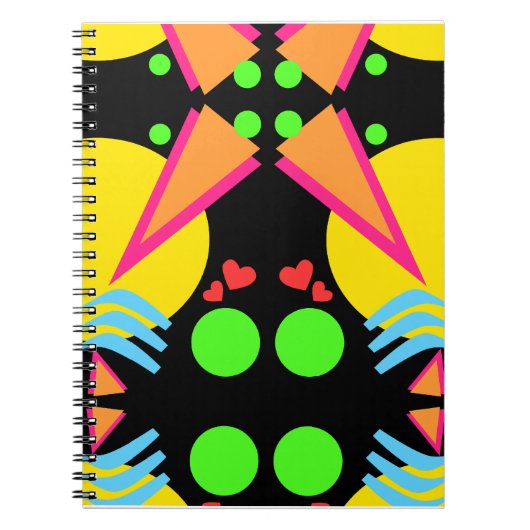 Volledig Nieuwe Golfjaren tachtig Notitieboek (Voorkant)