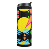 Volledig Nieuwe Golfjaren tachtig Thermosbeker (Gedraaid links)