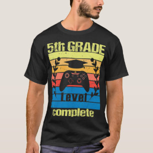 Volledig niveau van de vijfde graad Funny Afstuder T-shirt
