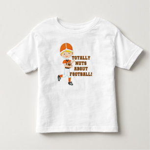 Volledig Nuts over Football Kinder Shirts