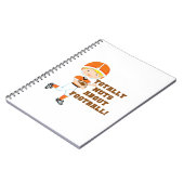 Volledig Nuts over Football Notitieboek (Linkerzijde)