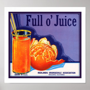 Volledig o' Juice Poster