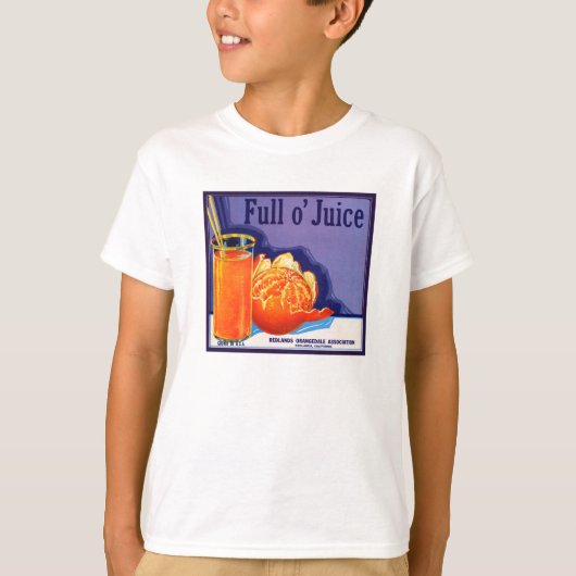 Volledig o' Juice T-shirt (Voorkant)