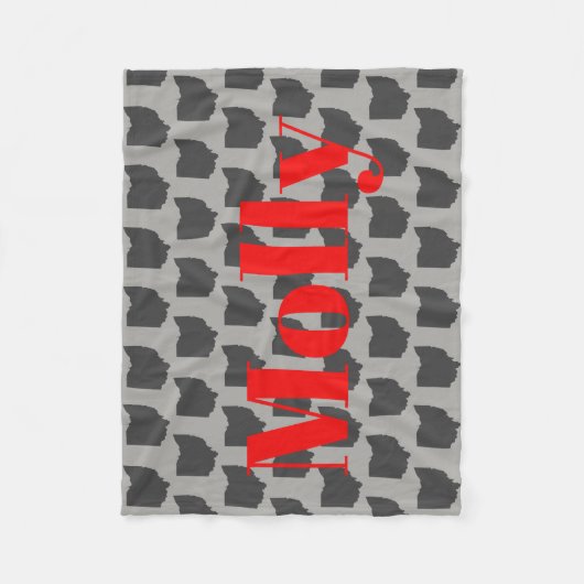 Volledig  Ohio State Pet Blanket Fleece Deken (Voorkant)