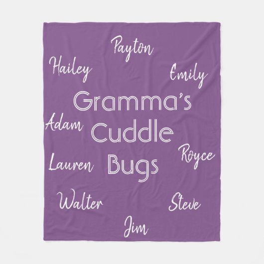 Volledig  oma's deken (Voorkant)