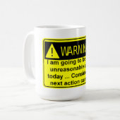 Volledig onredelijke Mok #2 (Voorkant links)