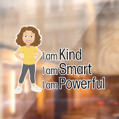 Volledig ontwerp op maat gesneden raamsticker (Vel 2)