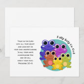 Volledig op God vertrouwen FROG Christelijke Aanmo (Voorkant / Achterkant)