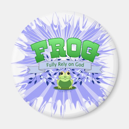 Volledig op God vertrouwen Magneet (Voorkant)