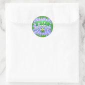 Volledig op God vertrouwen Ronde Sticker (Tas)