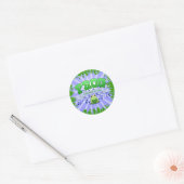 Volledig op God vertrouwen Ronde Sticker (Envelop)