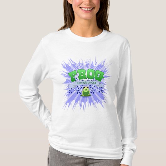 Volledig op God vertrouwen T-shirt (Voorkant)
