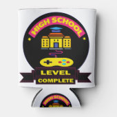 Volledig op hoog niveau - Funny Afstuderen Gift Blikjeskoeler (Voorkant)