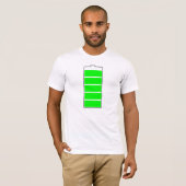 Volledig opgeladen T-shirt batterij (Voorkant volledig)