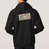 Volledig opgeslagen door Jezus Check Christelijk Hoodie (Achterkant)