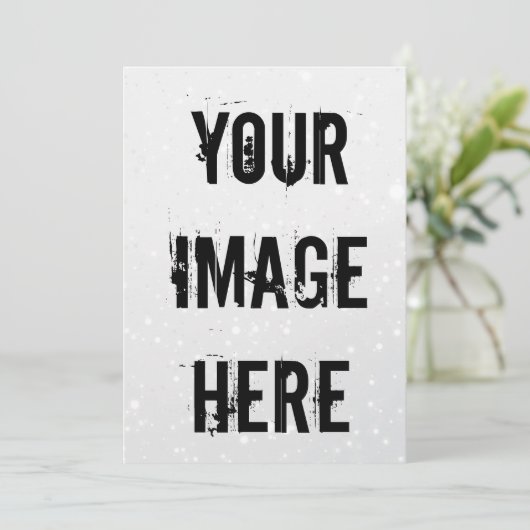 Volledig Opslaan van datumkaart Save The Date (Staand voorkant)