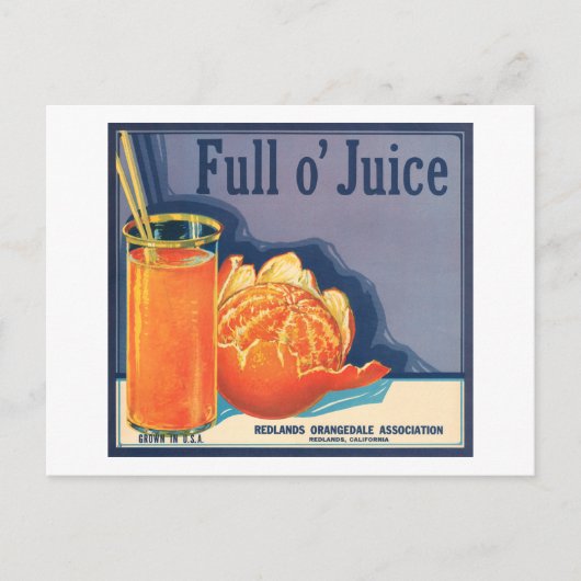 Volledig  Oranje kwekersreclame Briefkaart (Voorkant)