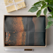 Volledig Oranje veld van bloemen ontkoppeling Tissuepapier (Geschenk)