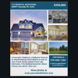 Volledig pagina 2 Bezocht huis voor verkoopbrochur Flyer<br><div class="desc">Wil je je huis verkopen? Creëer een professionele speler die je huisaanbieding aan potentiële kopers adverteert. Deze volledige papierlade is tweezijdig en kan worden aangepast met al je aanbiedingsgegevens. Er zijn plaatsen voor 6 foto's van uw huis op de voor en de ruimte op de rug voor het omvatten van...</div>