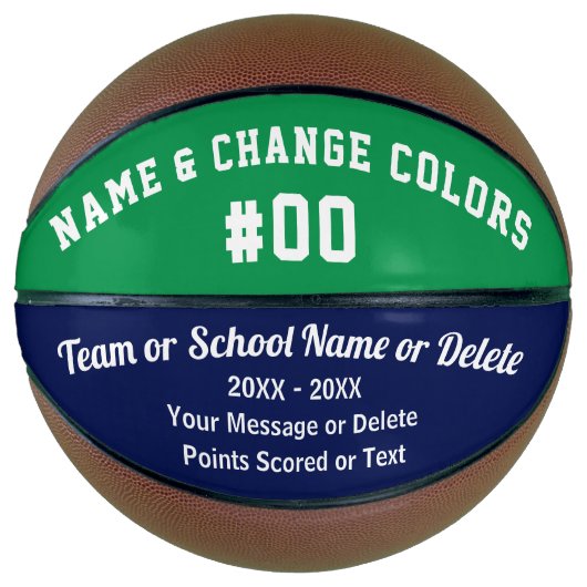 Volledig persoonlijke Basketball Ball Basketbal (Voorkant)