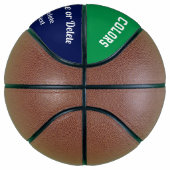 Volledig persoonlijke Basketball Ball Basketbal (Rechts)