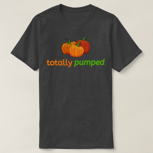Volledig pompoenen Herfst herfst T-shirt (Design voorkant)