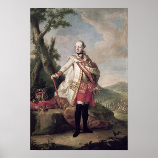 Volledig portret van Joseph II Poster (Voorkant)