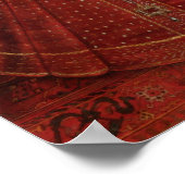 Volledig portret van koningin Elizabeth I Poster (Hoek)