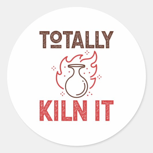 Volledig productief de keramiekspeelpotten van de  ronde sticker (Voorkant)