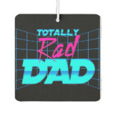 Volledig Rad Pap Funny Vaderdag 80s Gift Luchtverfrisser (Voorkant)